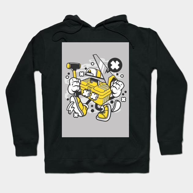 Design 56 Tool Box Hoodie by Hudkins